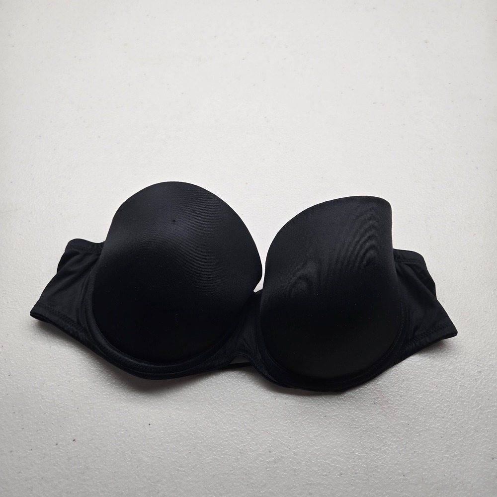 Victoria's Secret PINK Women Bra 34C Black Push Up Underwire READ